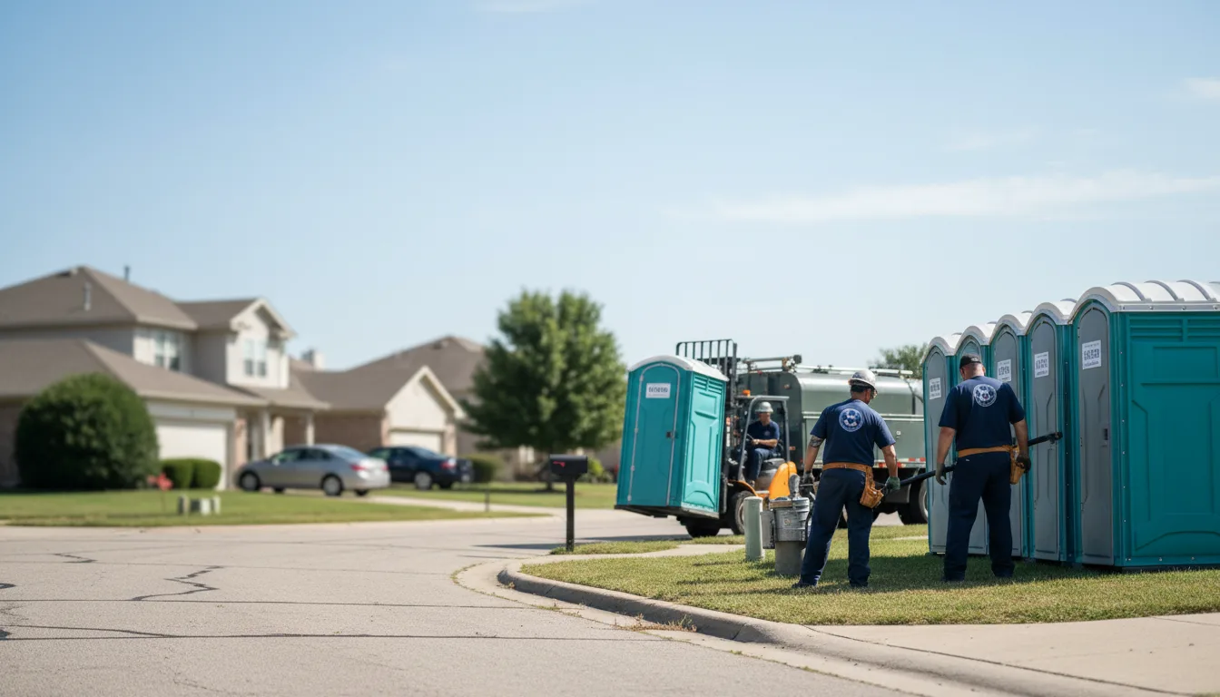 Porta Potty Rental in Chapman, KS near me